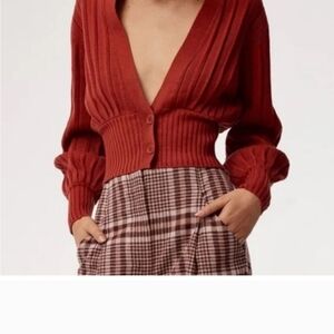 Aritzia Plunge Cardigan